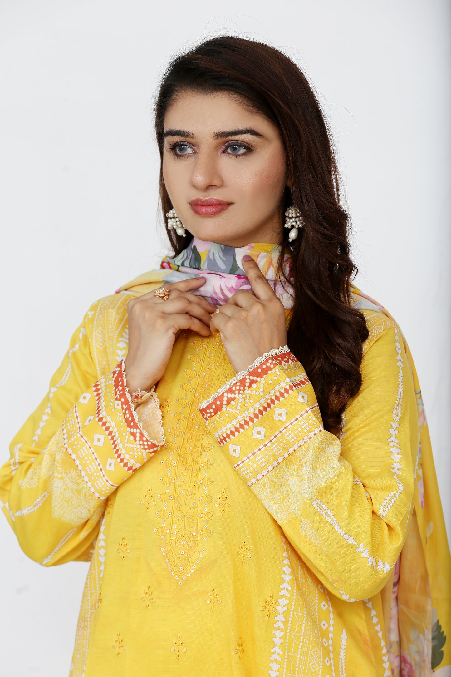 Ronaq By Anaya Noor Embroidered 3PC
