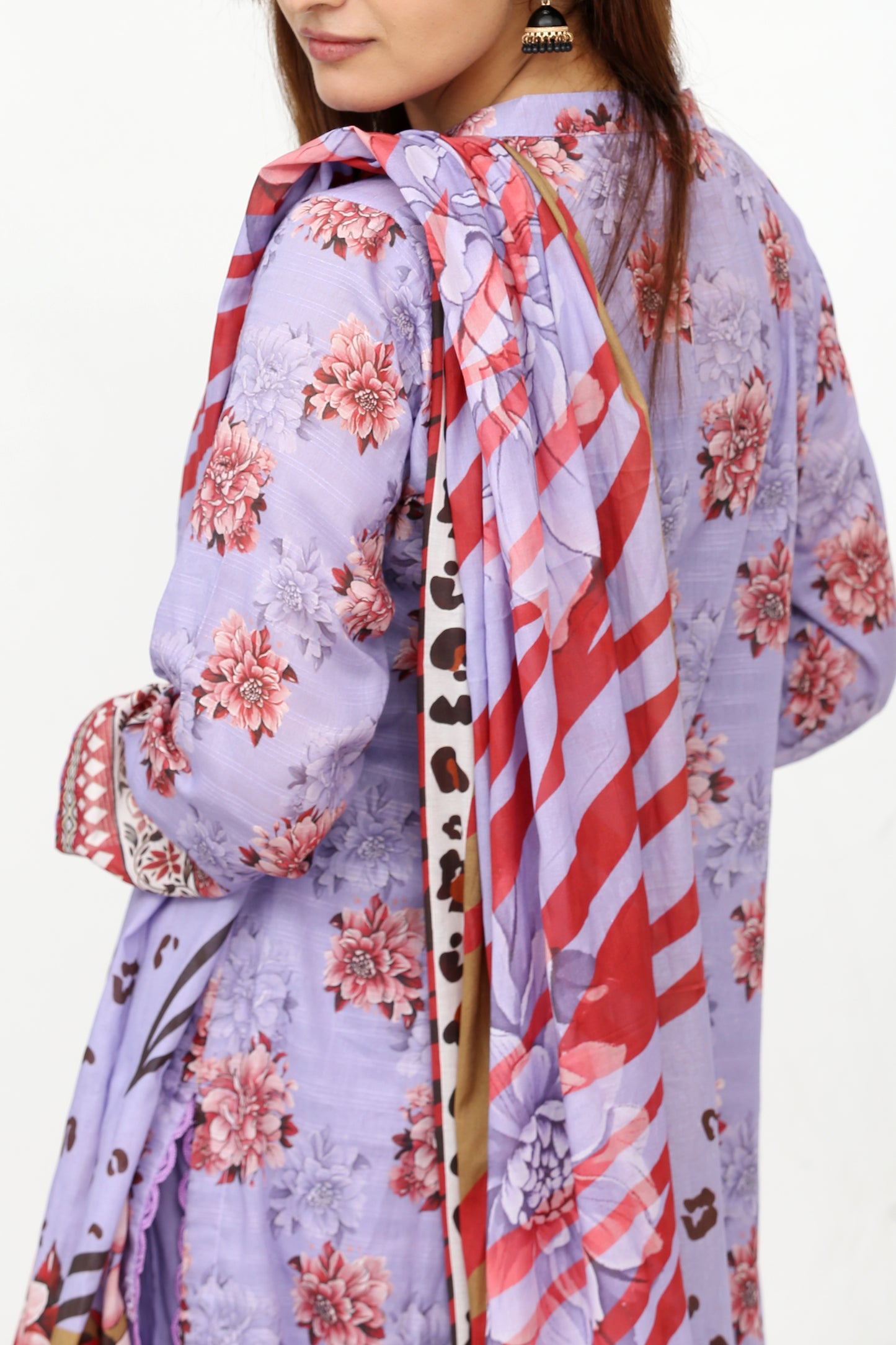 Anaya Noor Printed Bana Dora Lawn 3PC