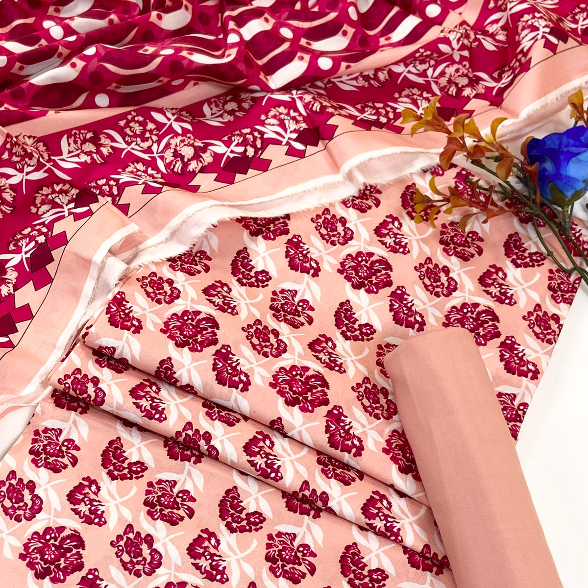 Nishat Digital Printed Linen 3PC