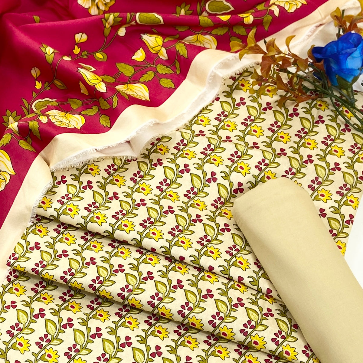 Nishat Digital Printed Linen 3PC