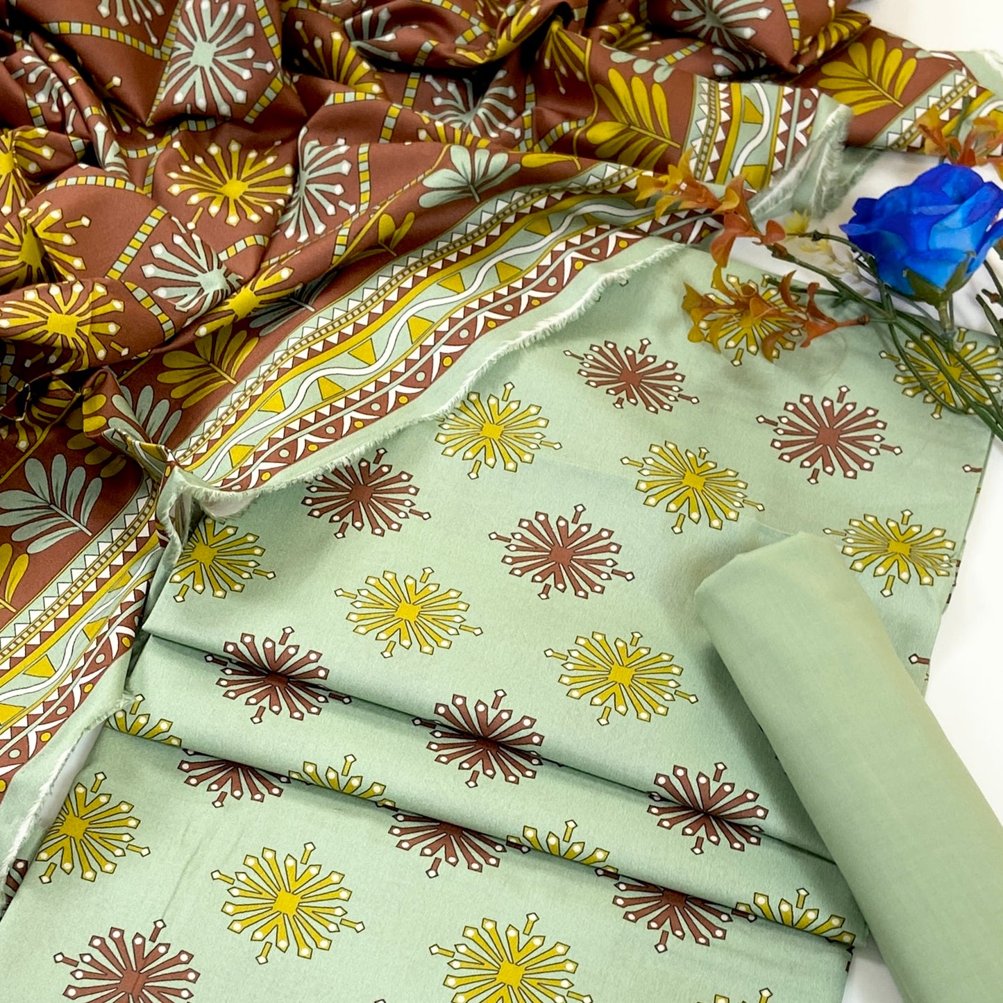 Nishat Digital Printed Linen 3PC