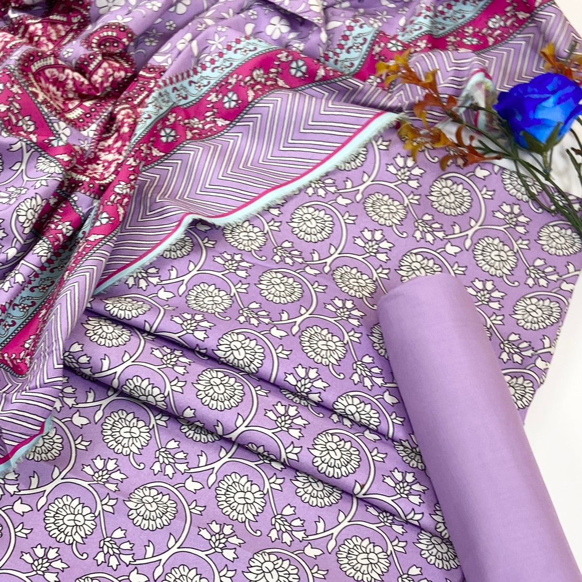 Nishat Digital Printed Linen 3PC
