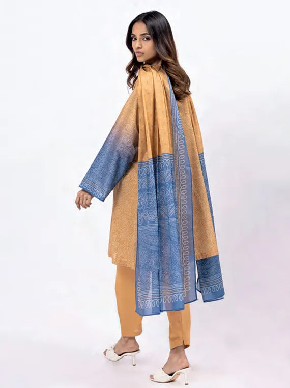 Khaadi Digital Printed Lawn 3PC