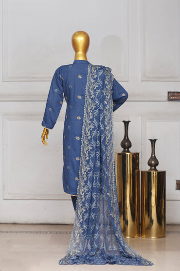 Bareeze Heavy Embroidered Karandi 3-PC