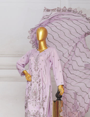 Bareeze Heavy Embroidered Karandi 3-PC