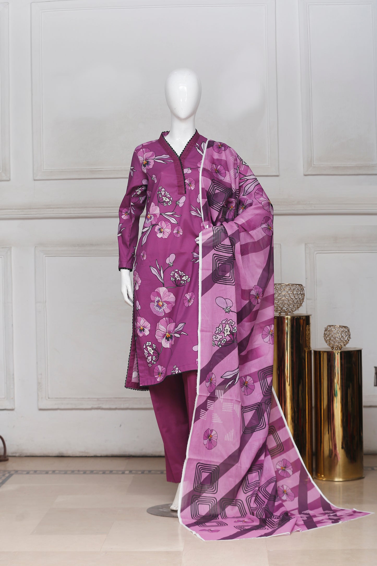 Feroza By Anaya Noor Printed Lawn 3-PC