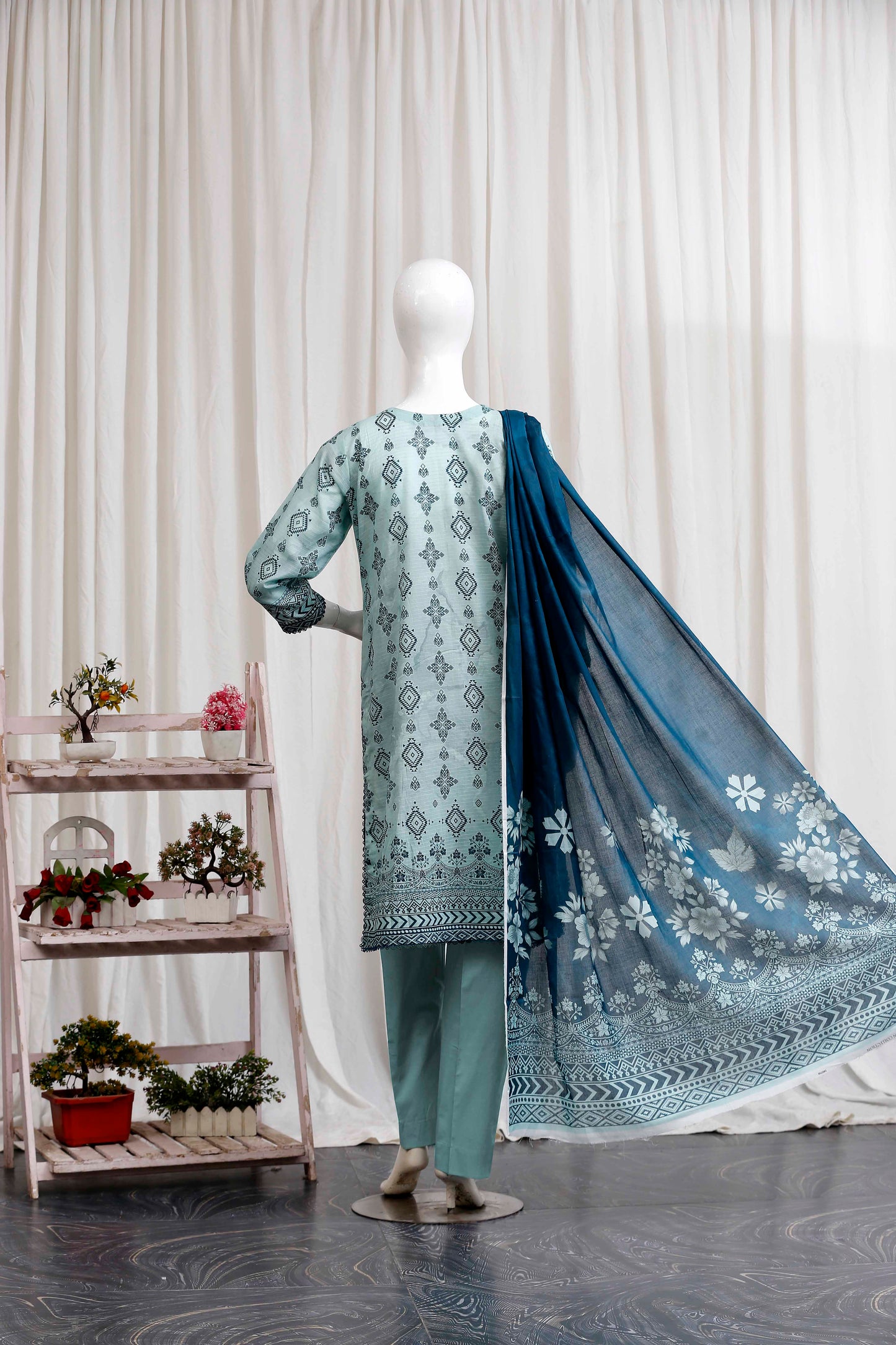 Meeraki By Anaya Noor Heavy Embroidered 3-PC