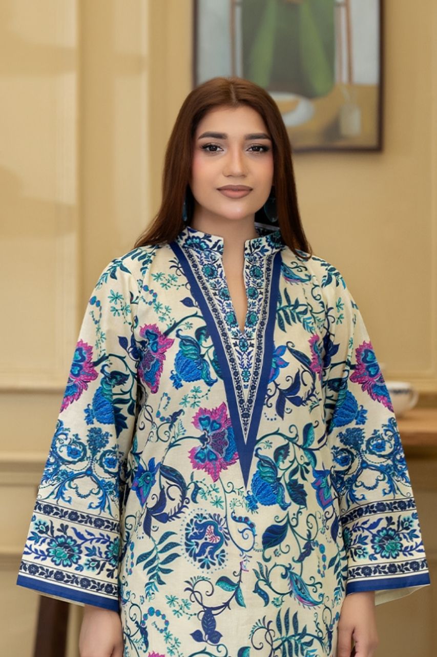 Parizad By Paltar Premium Printed Lawn 2PC
