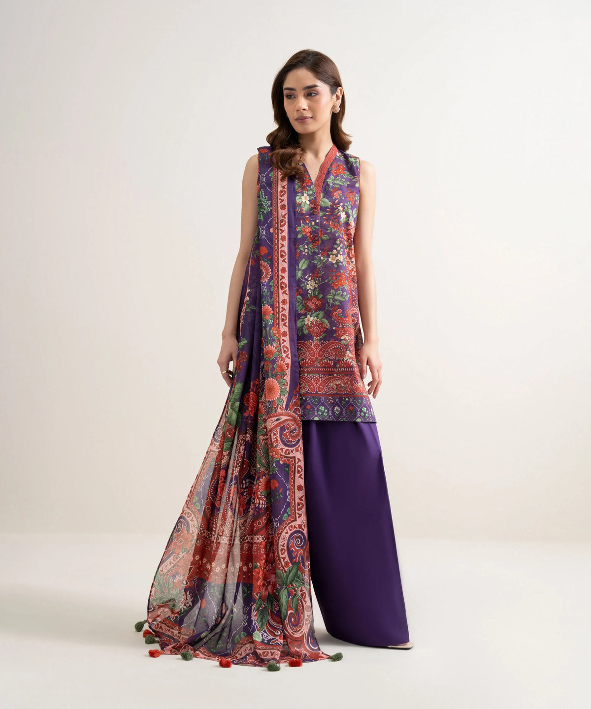 Day to Day By Sapphire Digital Printed Khaddar 3PC
