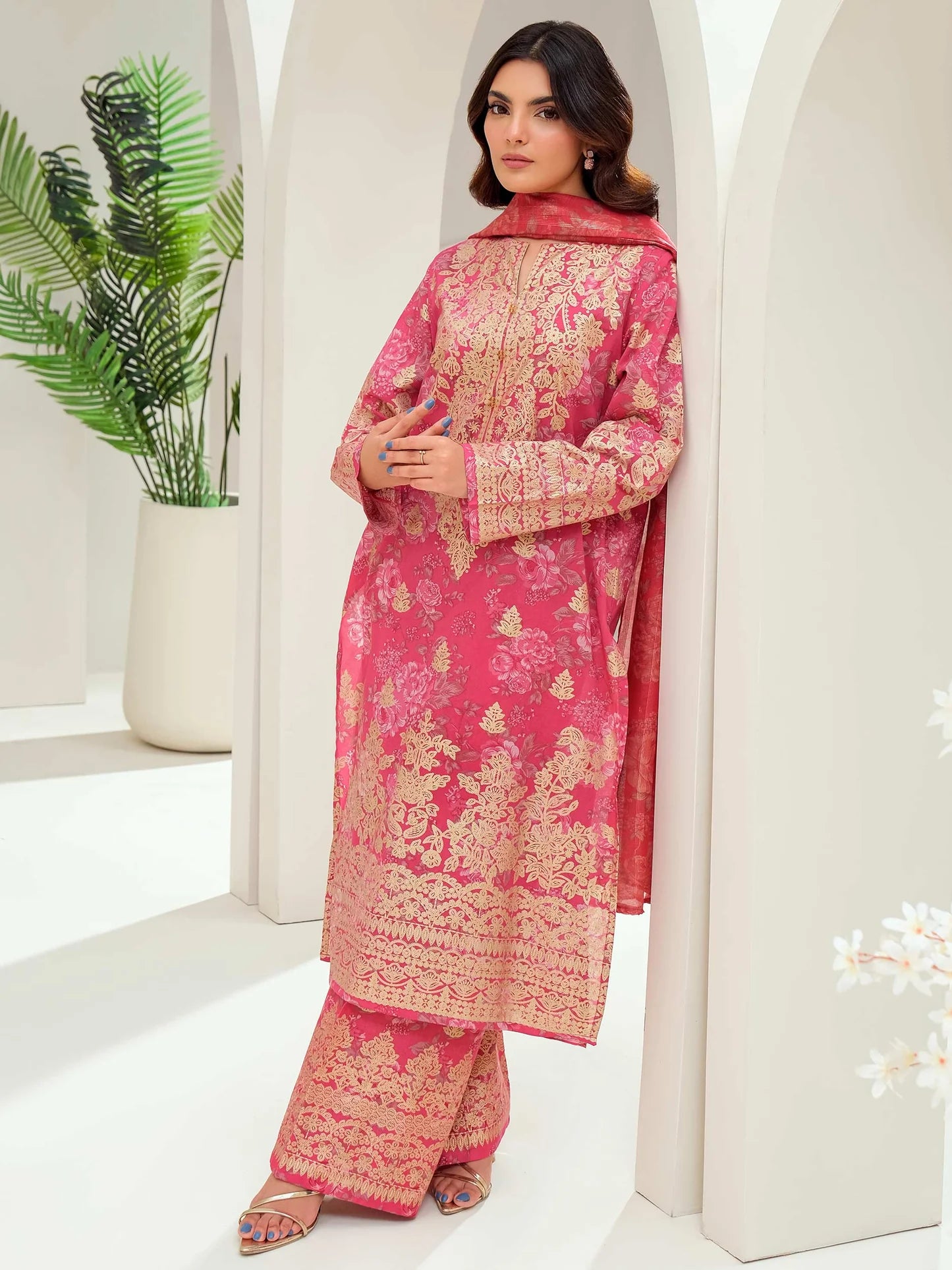 Limelight Printed Lawn 3PC