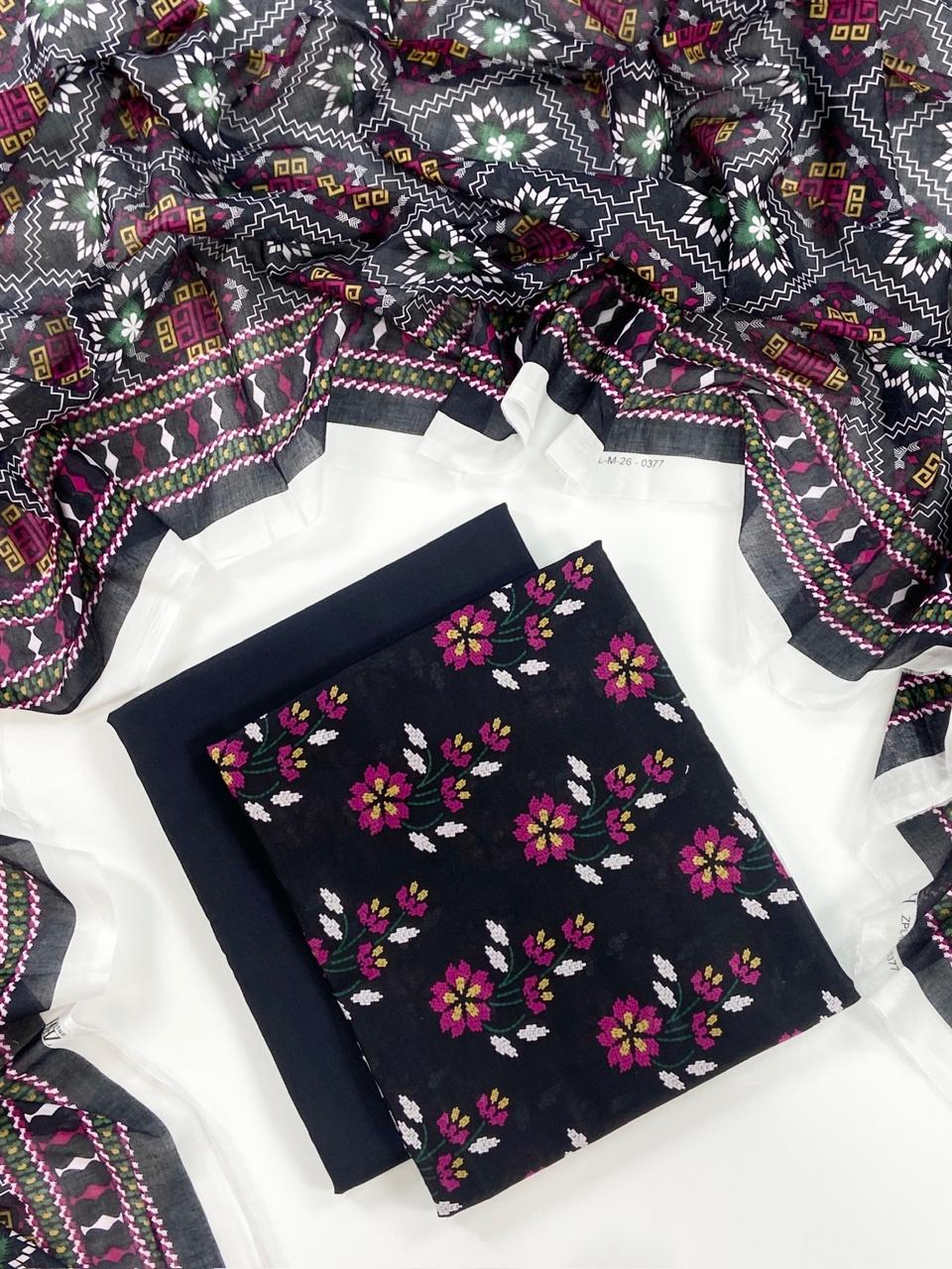 Zesh Digital Printed Lawn 3PC