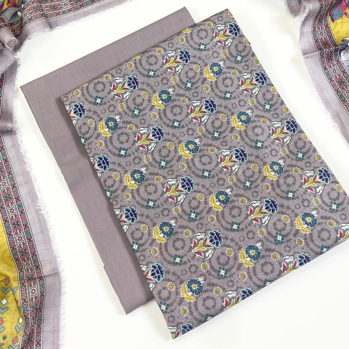 Coco Prints Summer Digital Fancy Printed Lawn 3PC