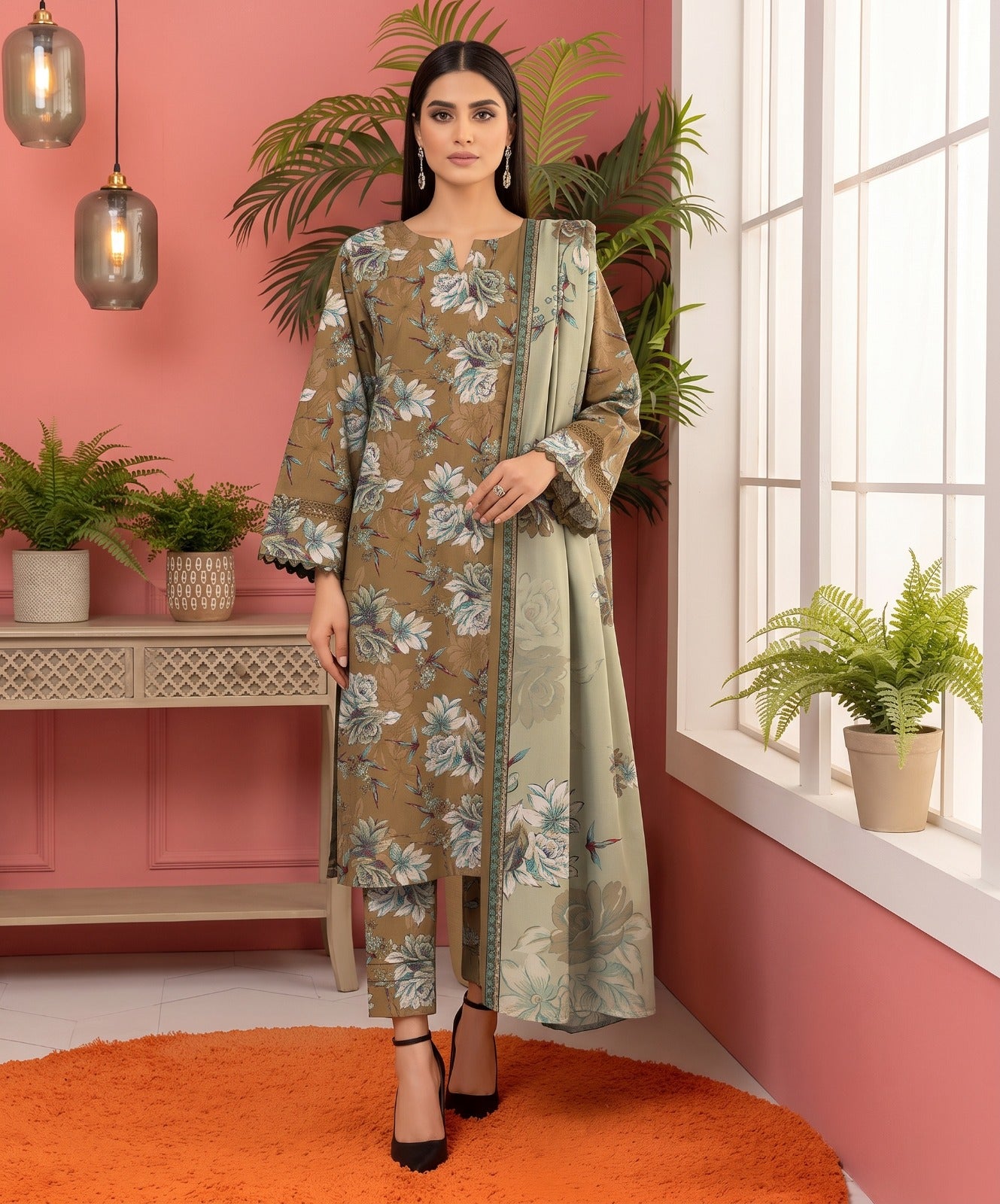Munarq By Nisha Designer Printed Lawn 3PC