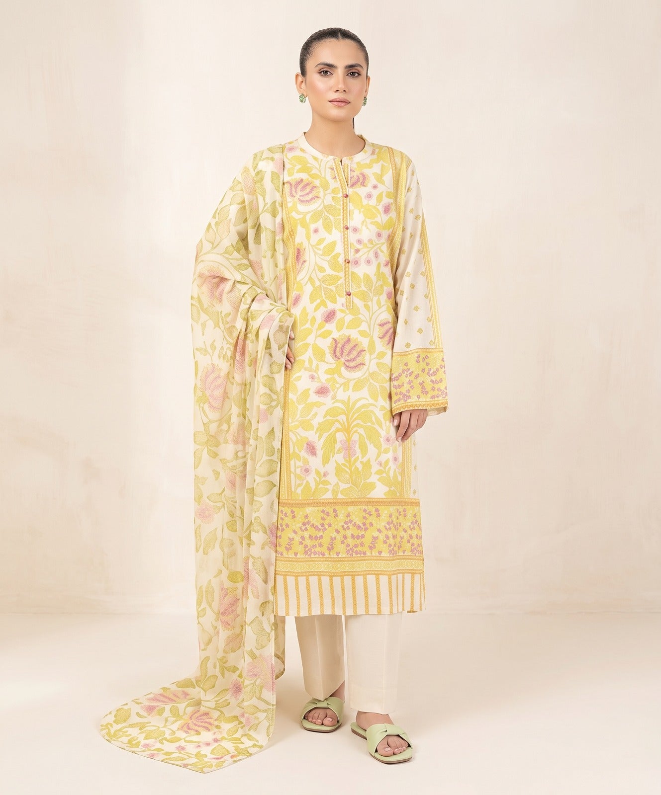 Limelight Digital Printed Lawn 3PC