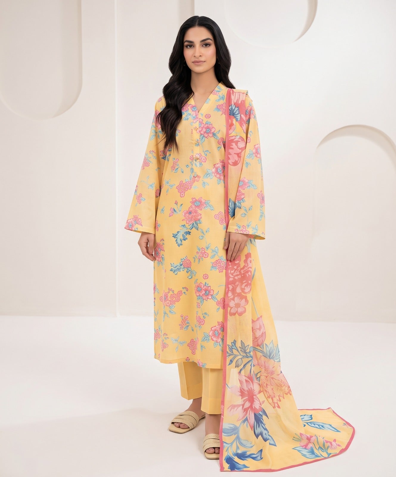 Limelight Digital Printed Lawn 3PC