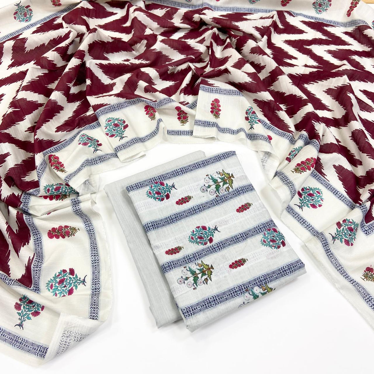 Regalia Digital Printed Khaddar 3PC
