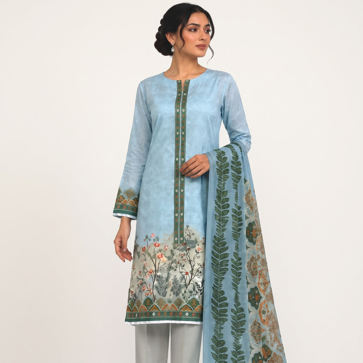 Bonanza Satrangi Digital Printed Khaddar 3PC