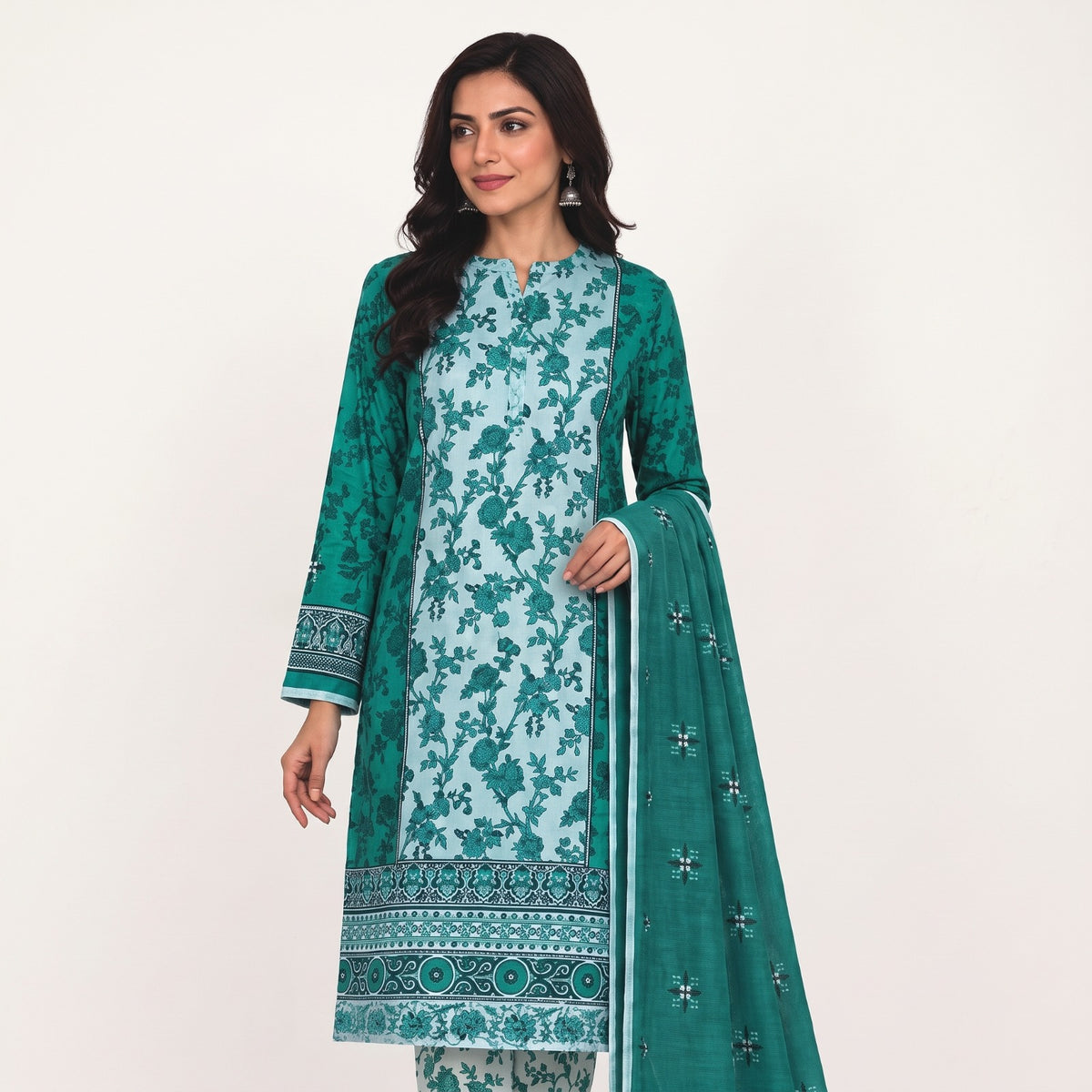 Bonanza Satrangi Digital Printed Khaddar 3PC