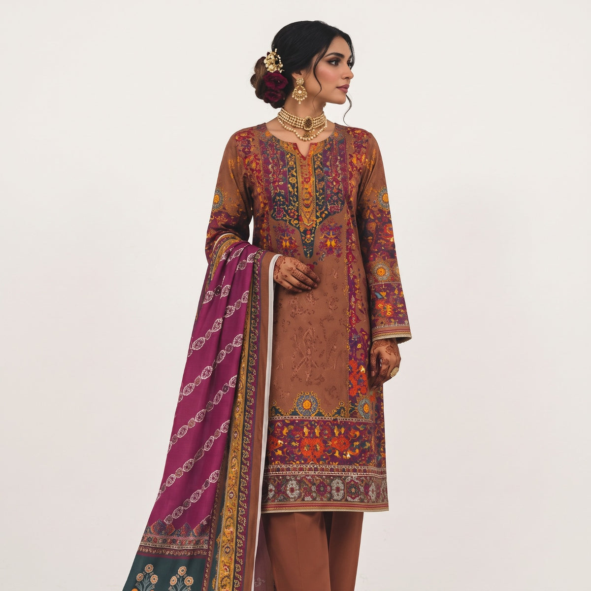 Bonanza Satrangi Digital Printed Khaddar 3PC