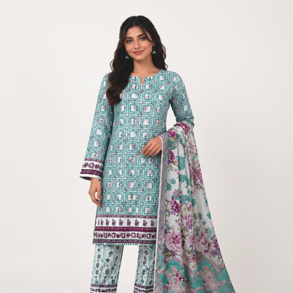 Bonanza Satrangi Digital Printed Khaddar 3PC