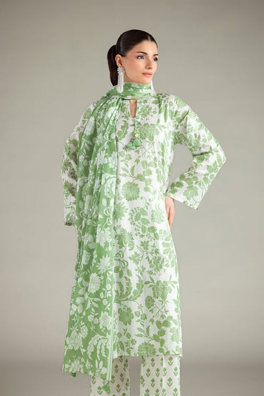 Khaadi Digital Printed Lawn 3PC