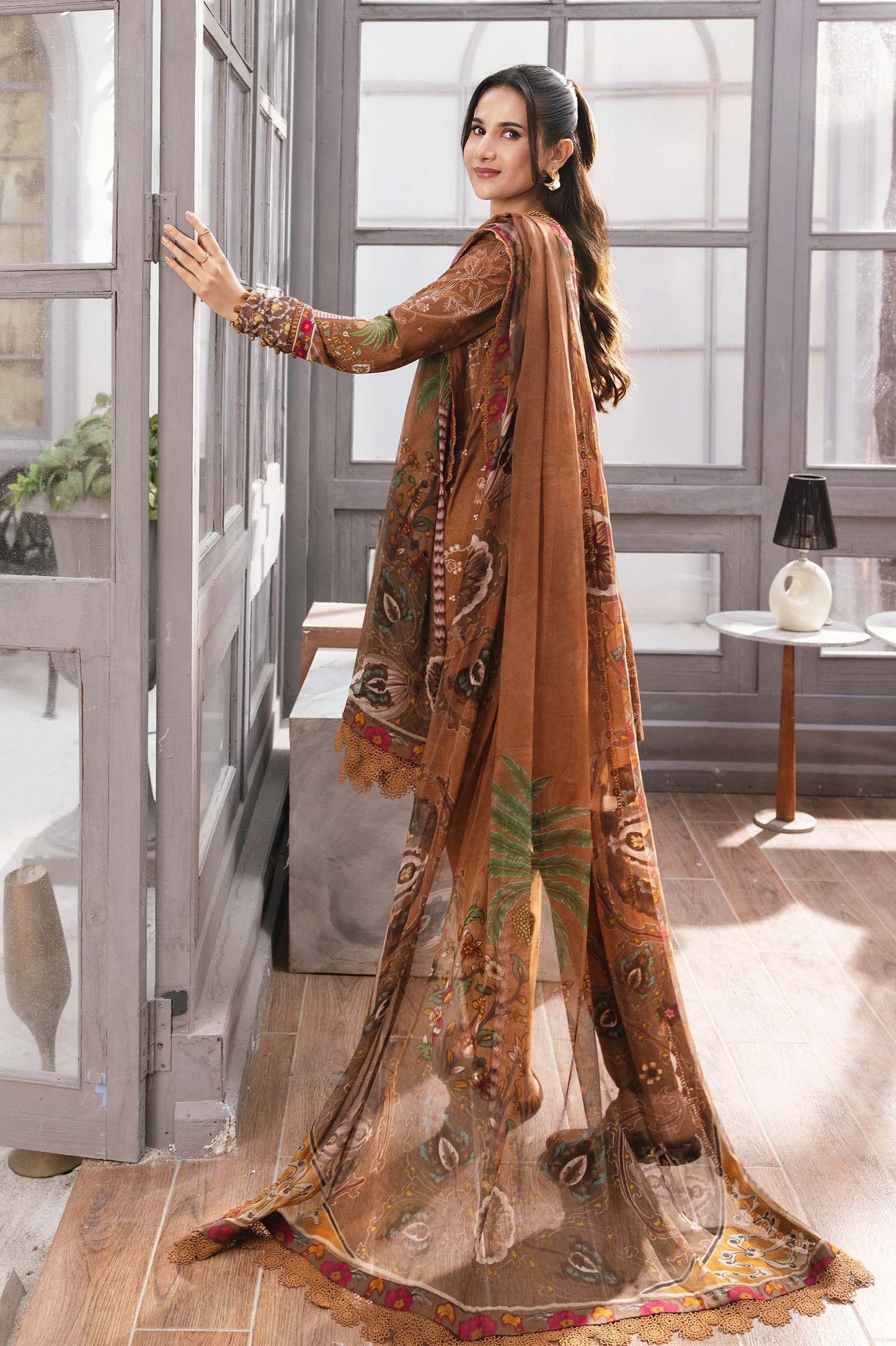 M/Basics By Maria B Digital Printed Lawn 3PC