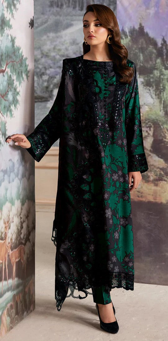 Ramsha Embroiderd & Digital Printed Lawn 3PC