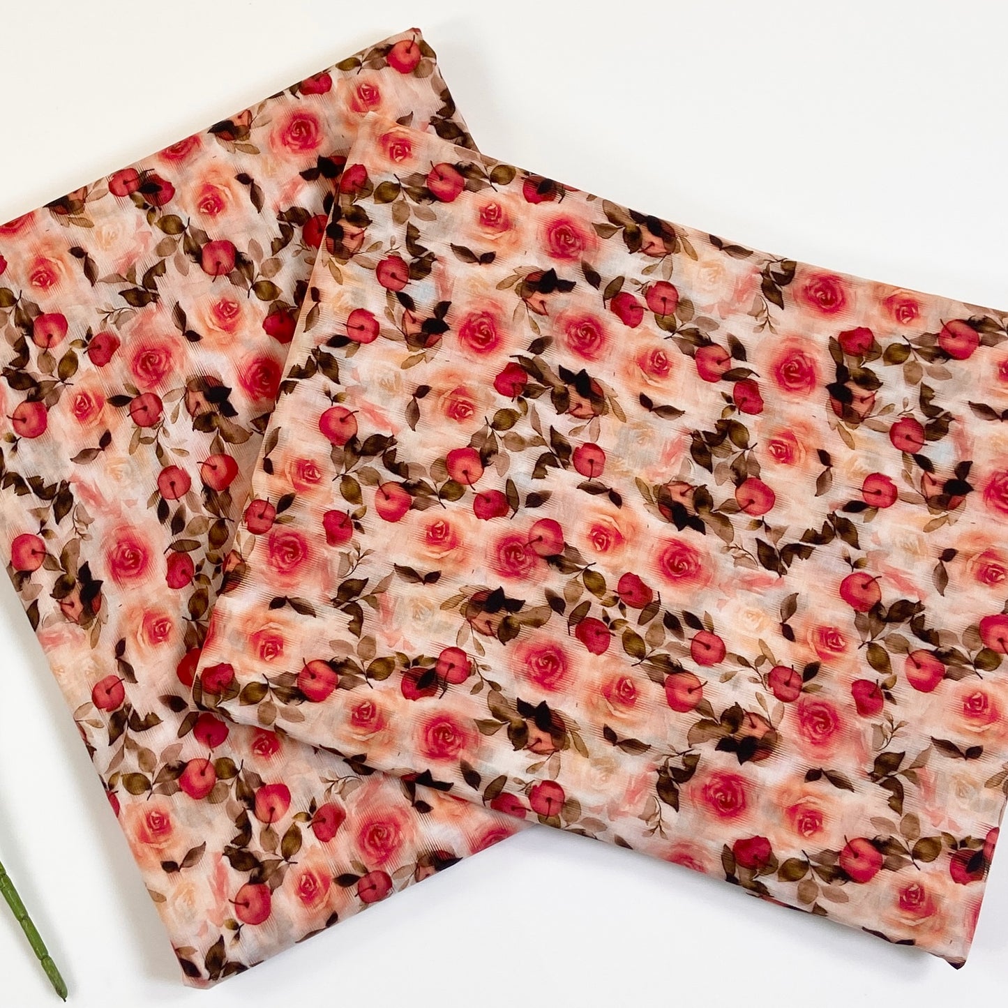 Cross Stitch Digital Printed All Over Two Piece Lawn 2PC
