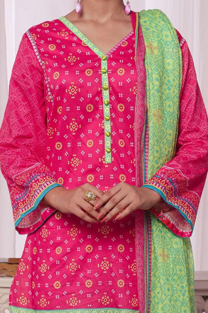 Aanchal Digital Printed Lawn 3PC