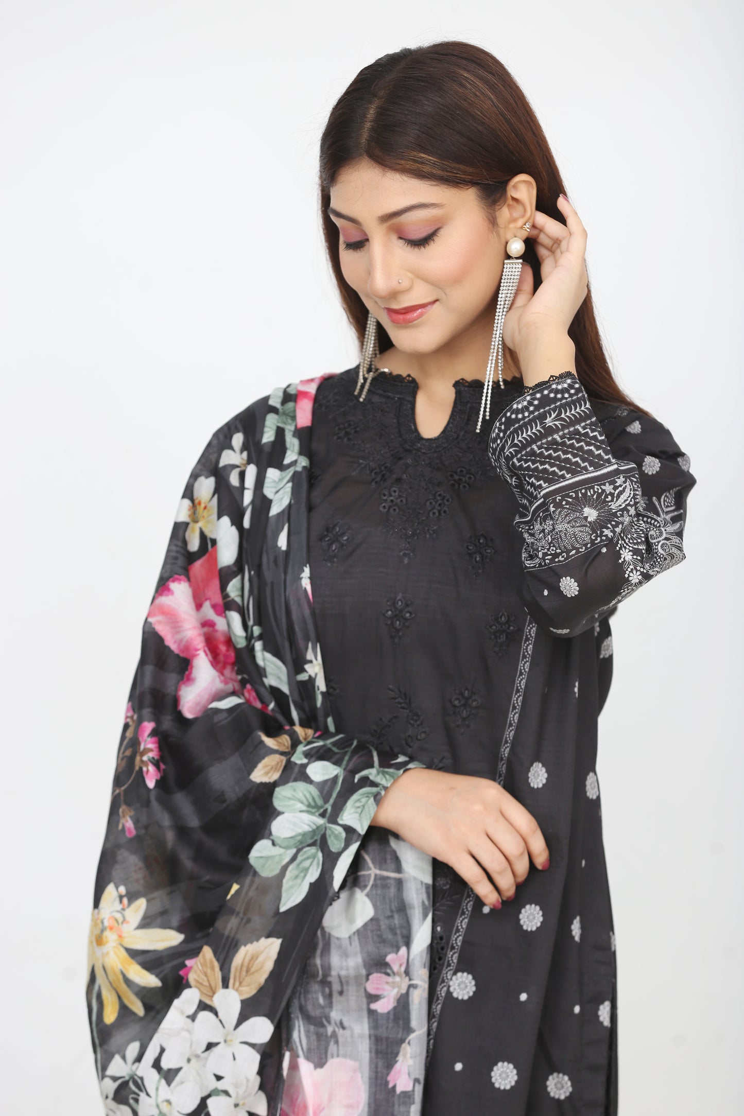 Ronaq By Anaya Noor Embroidered 3PC