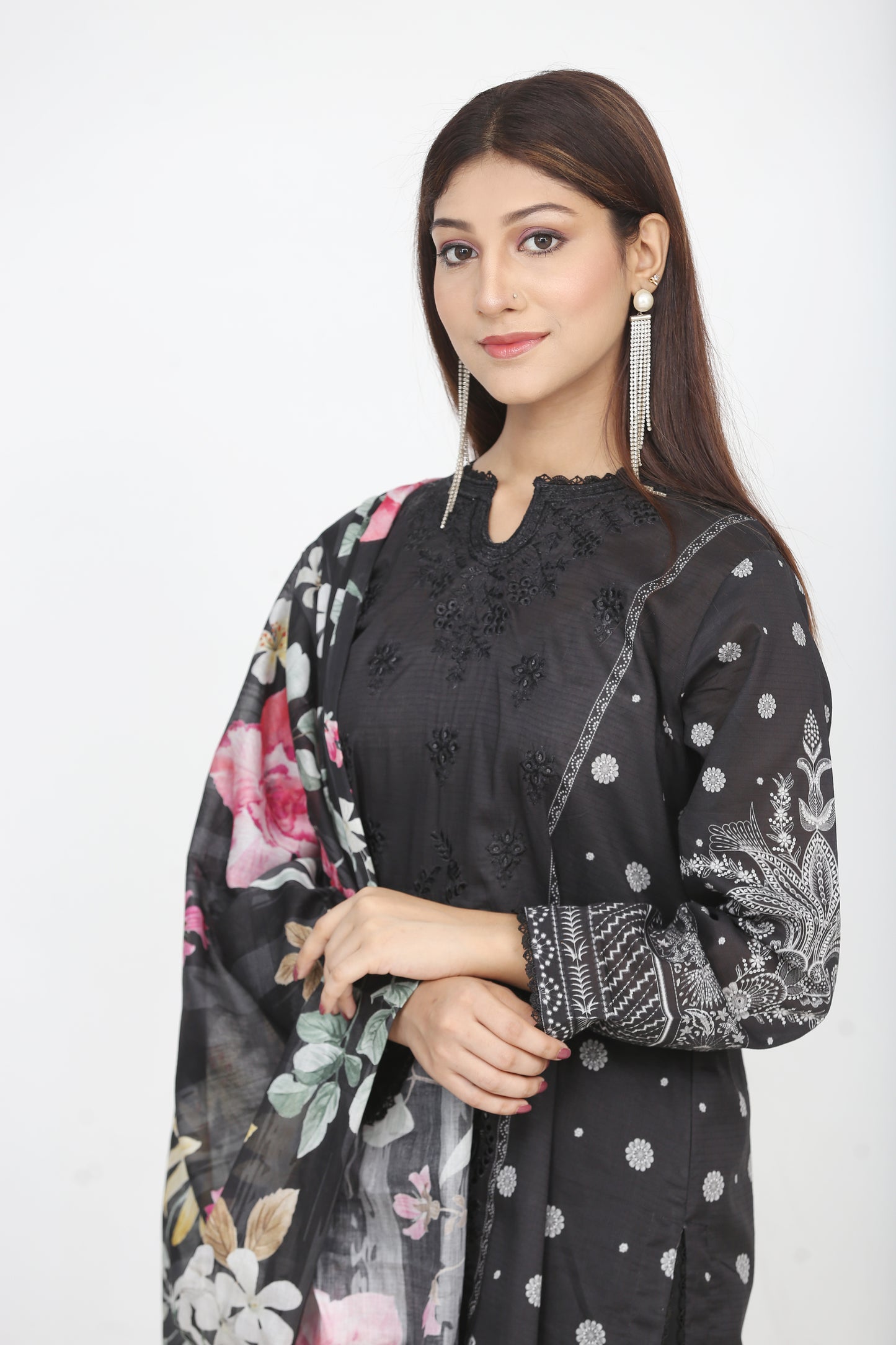 Ronaq By Anaya Noor Embroidered 3PC