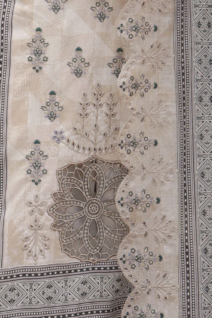 Almeerah Emb With Cutwork Dupatta Lawn 3PC