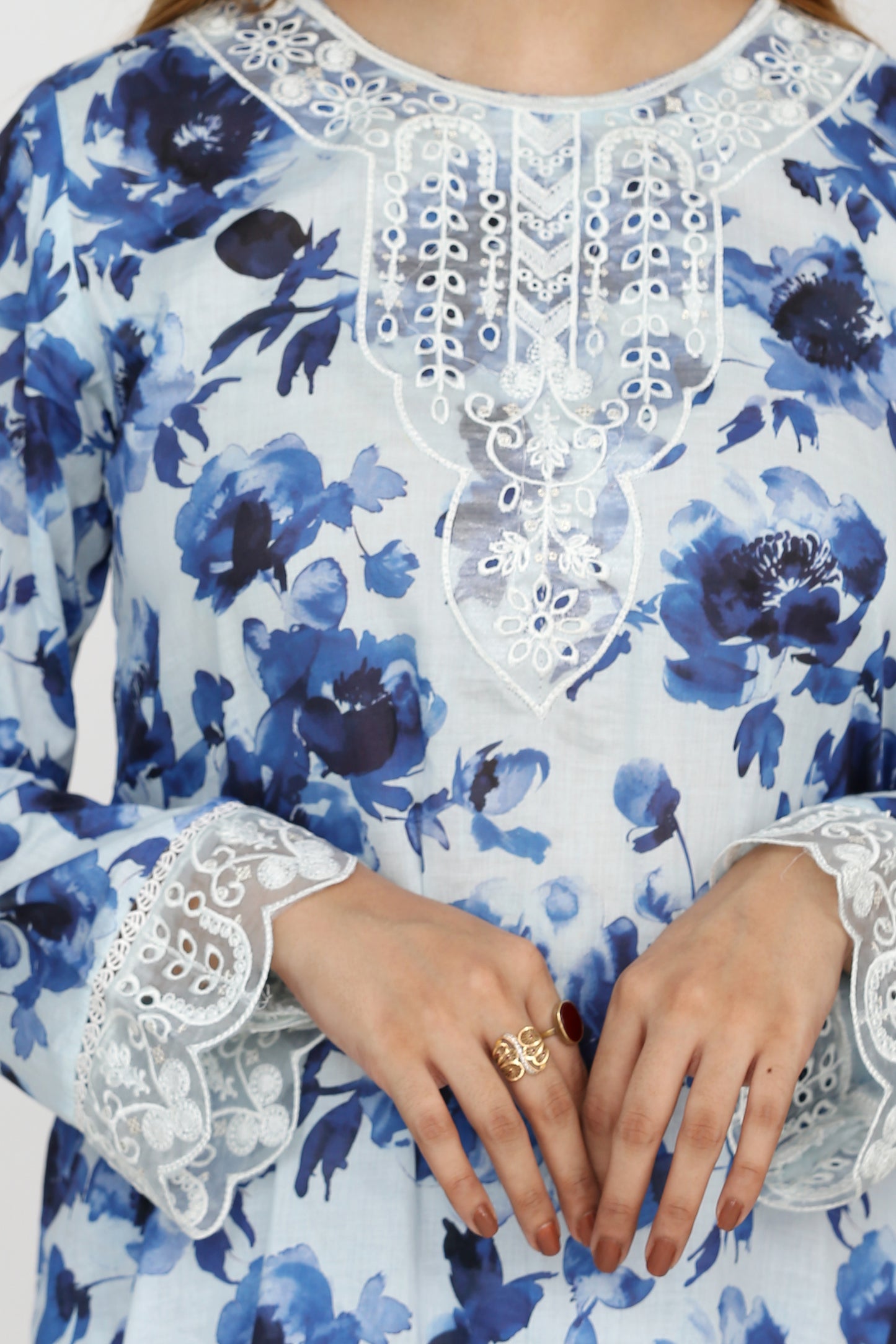 Baroque By Anaya Noor Embroidered 3PC