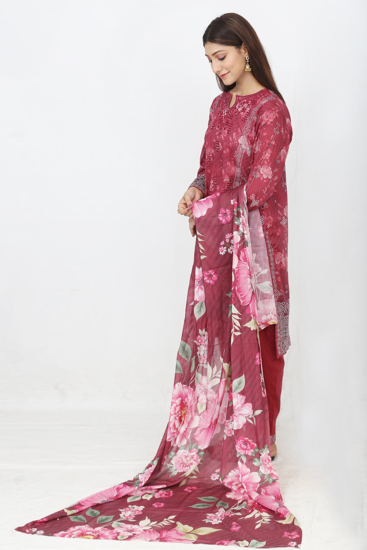 Ronaq By Anaya Noor Embroidered 3PC