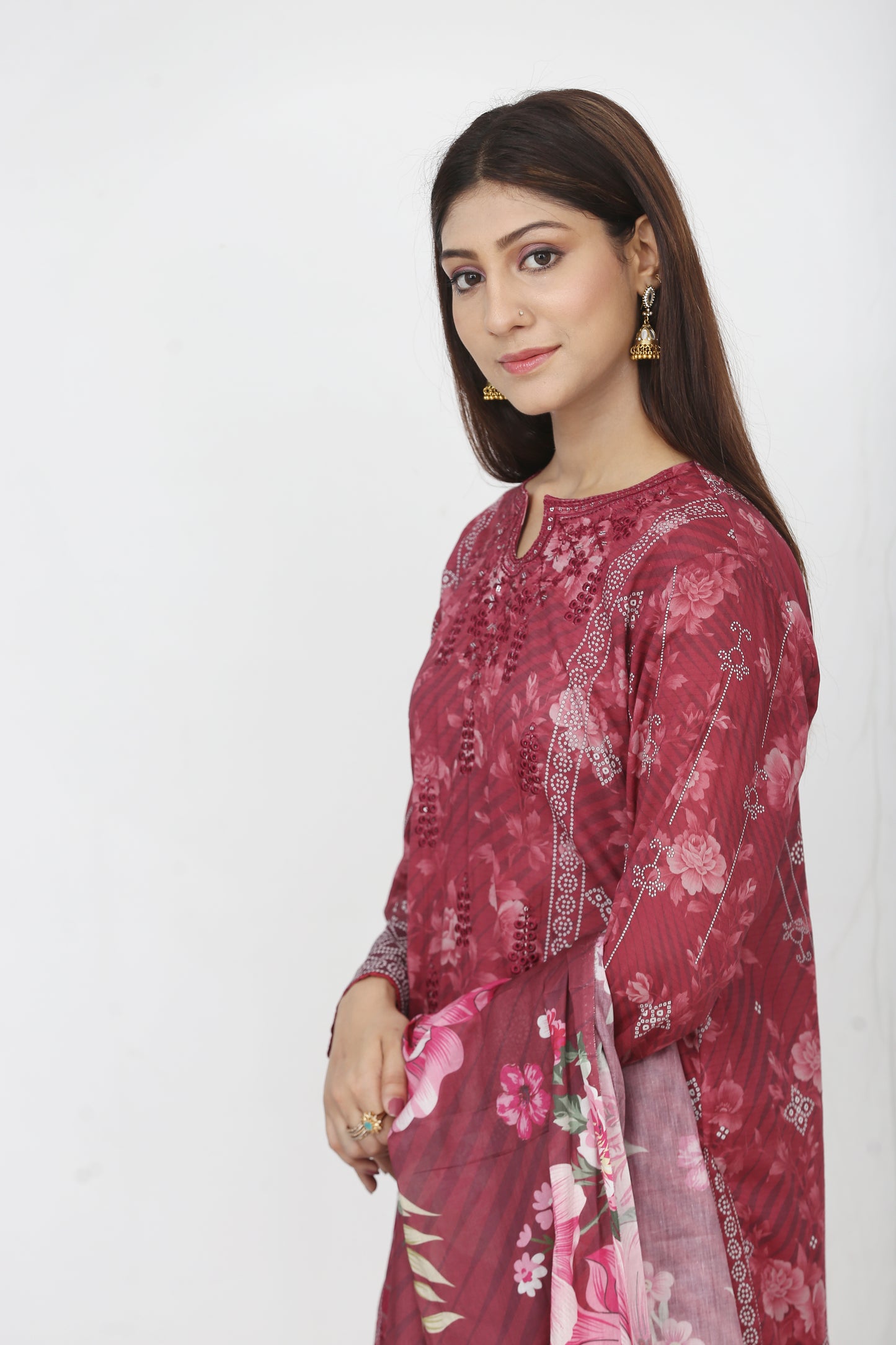 Ronaq By Anaya Noor Embroidered 3PC