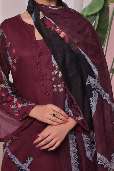 Aanchal Digital Printed Lawn 3PC