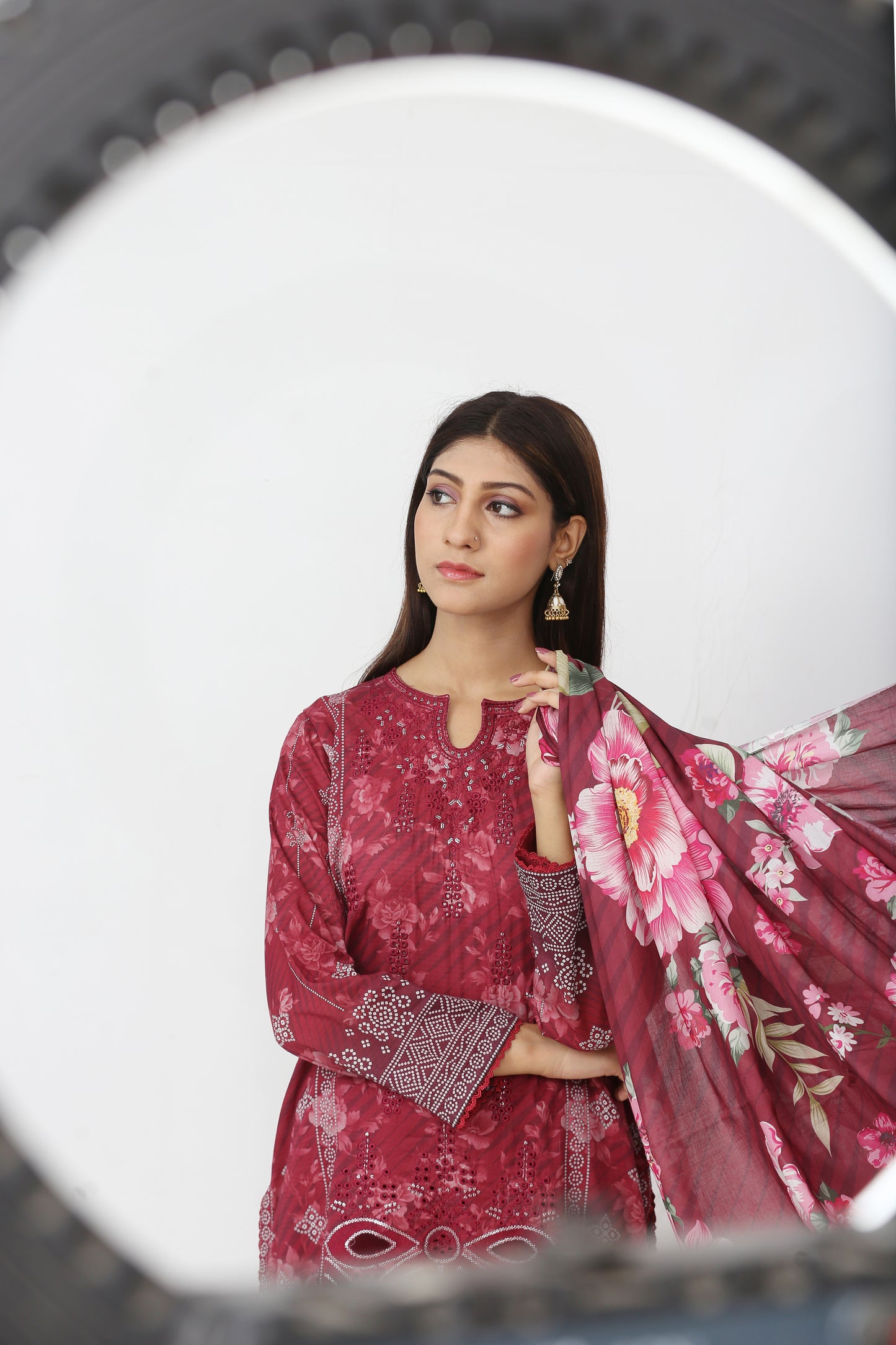 Ronaq By Anaya Noor Embroidered 3PC