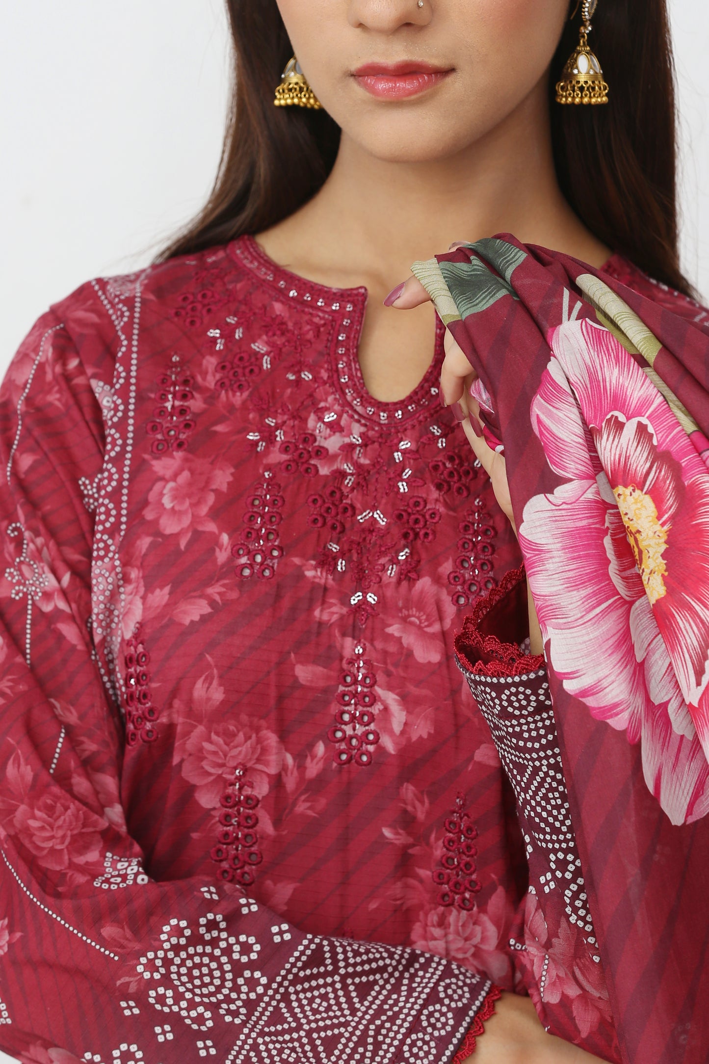 Ronaq By Anaya Noor Embroidered 3PC