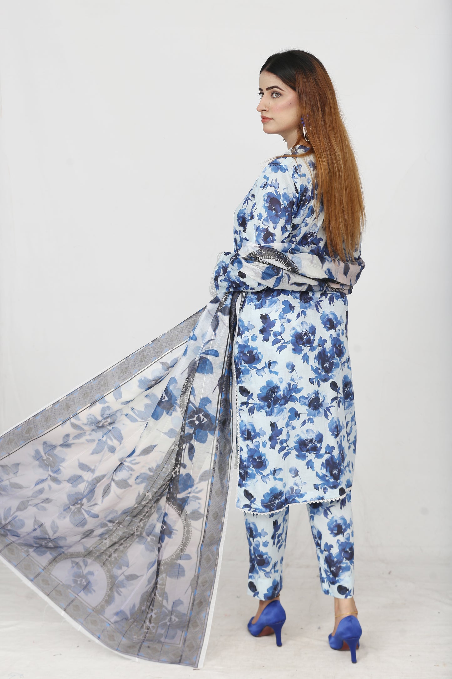 Baroque By Anaya Noor Embroidered 3PC