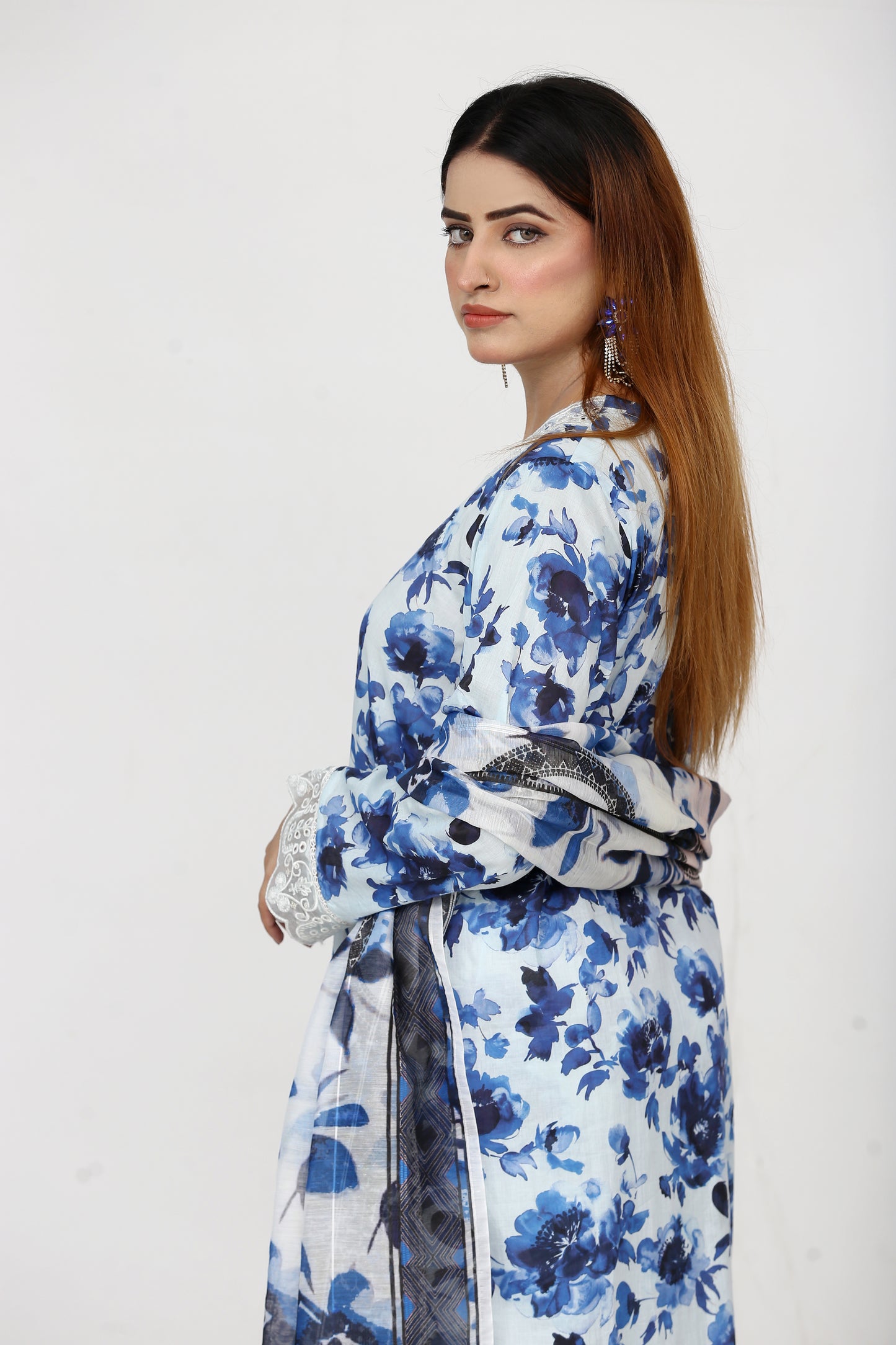 Baroque By Anaya Noor Embroidered 3PC