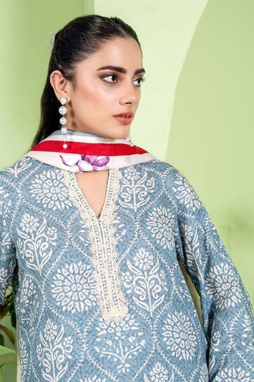 Zesh Coco AirJet Printed Khaddar 3PC