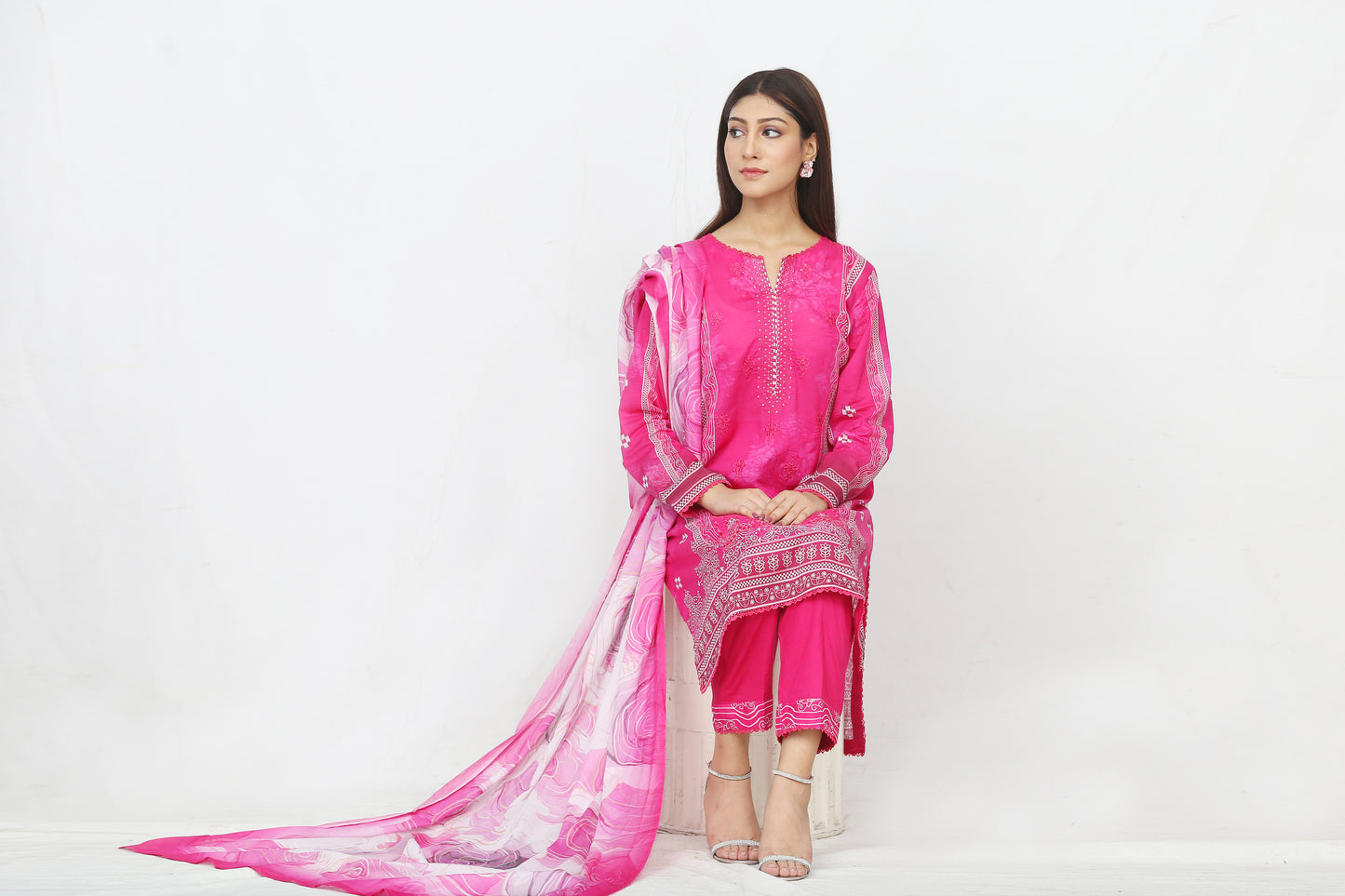 Ronaq By Anaya Noor Embroidered 3PC