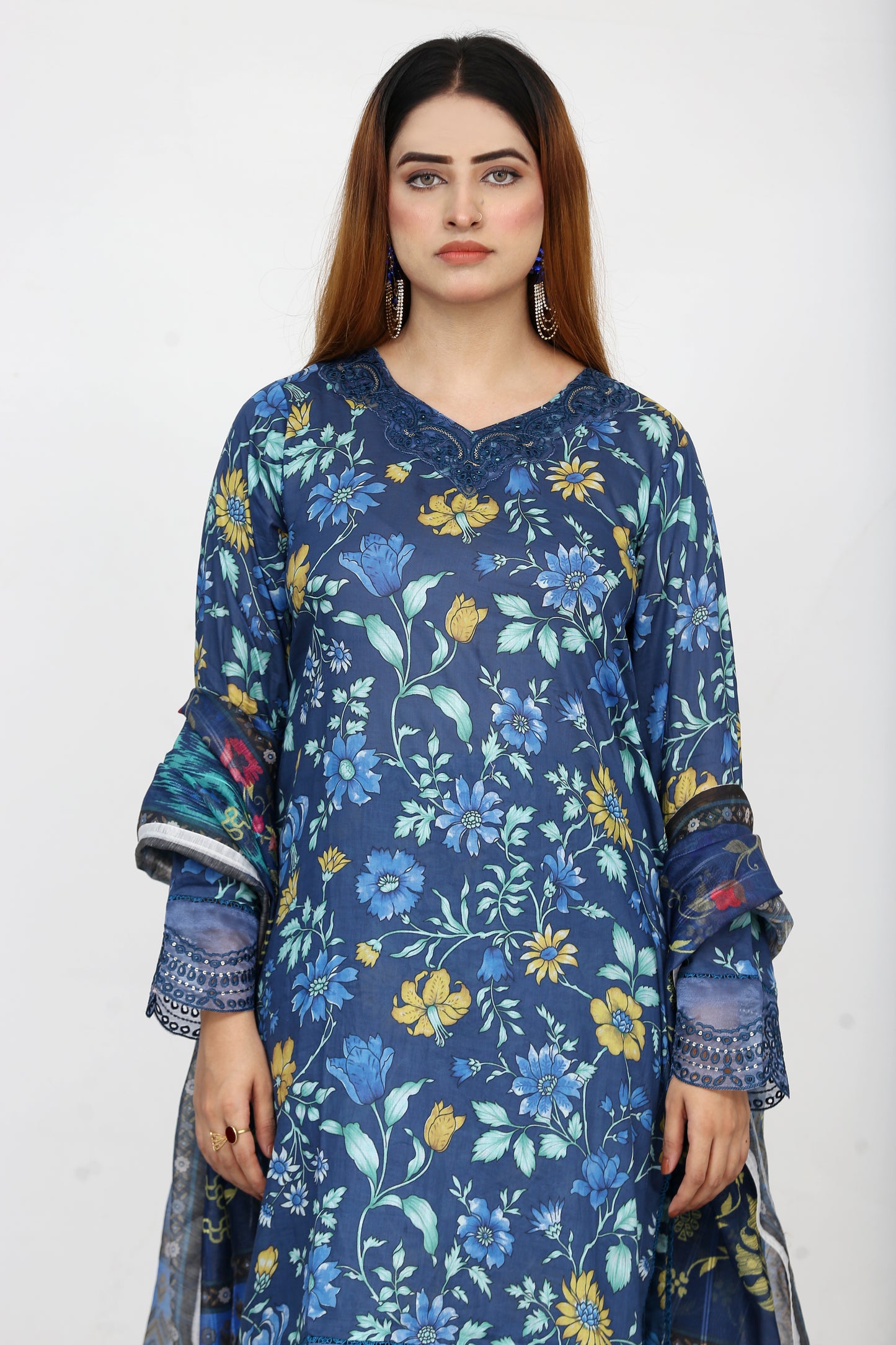 Baroque By Anaya Noor Embroidered 3PC