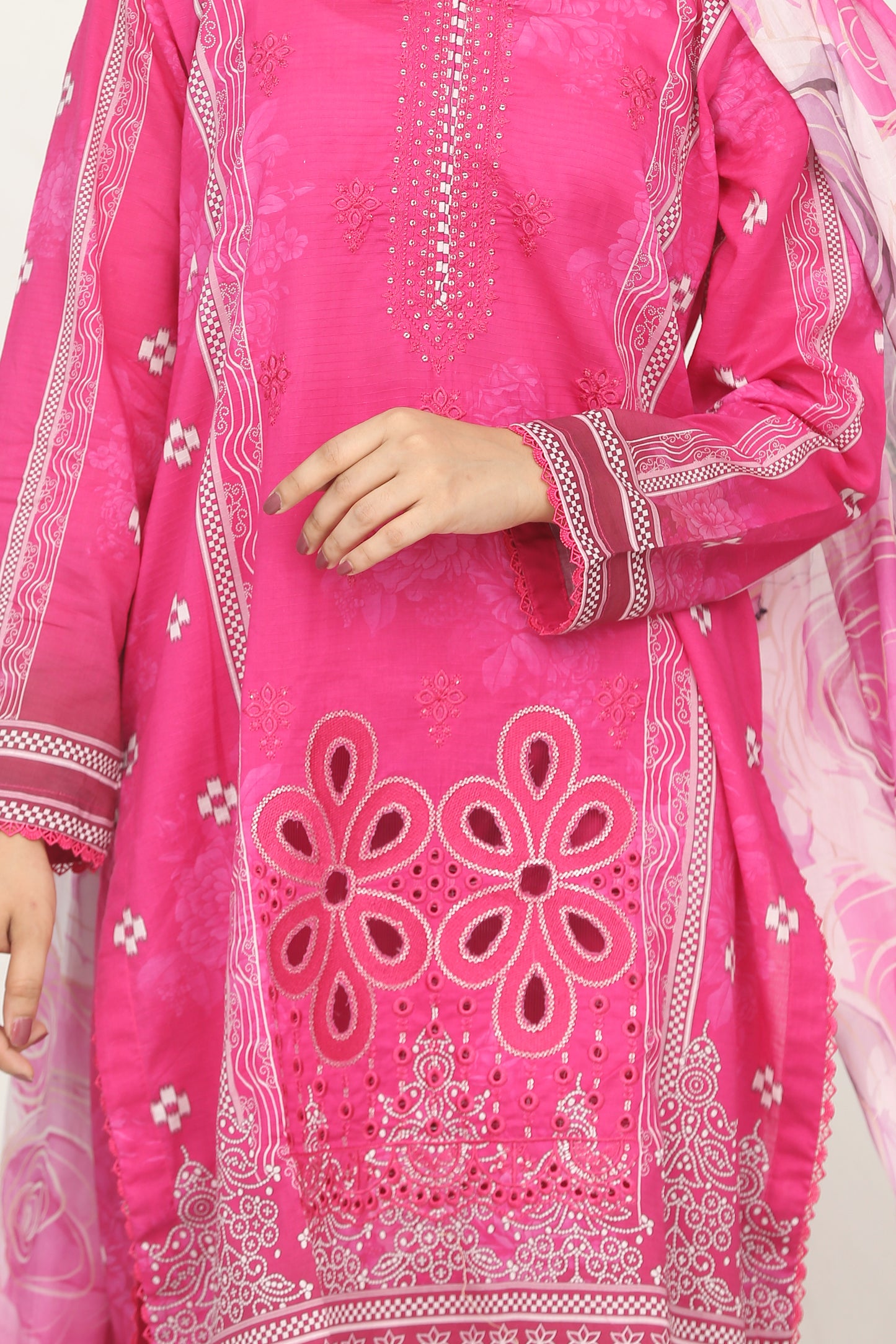 Ronaq By Anaya Noor Embroidered 3PC