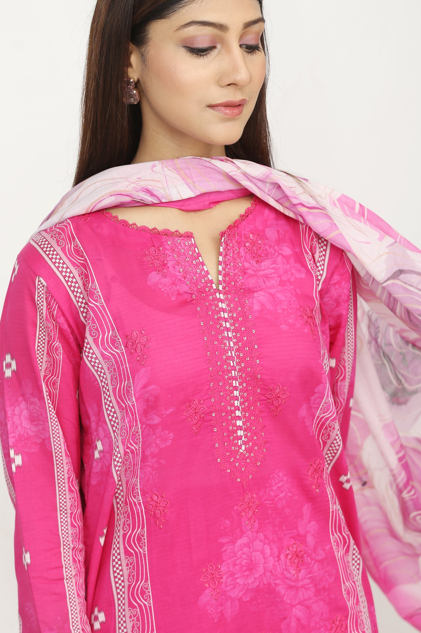 Ronaq By Anaya Noor Embroidered 3PC