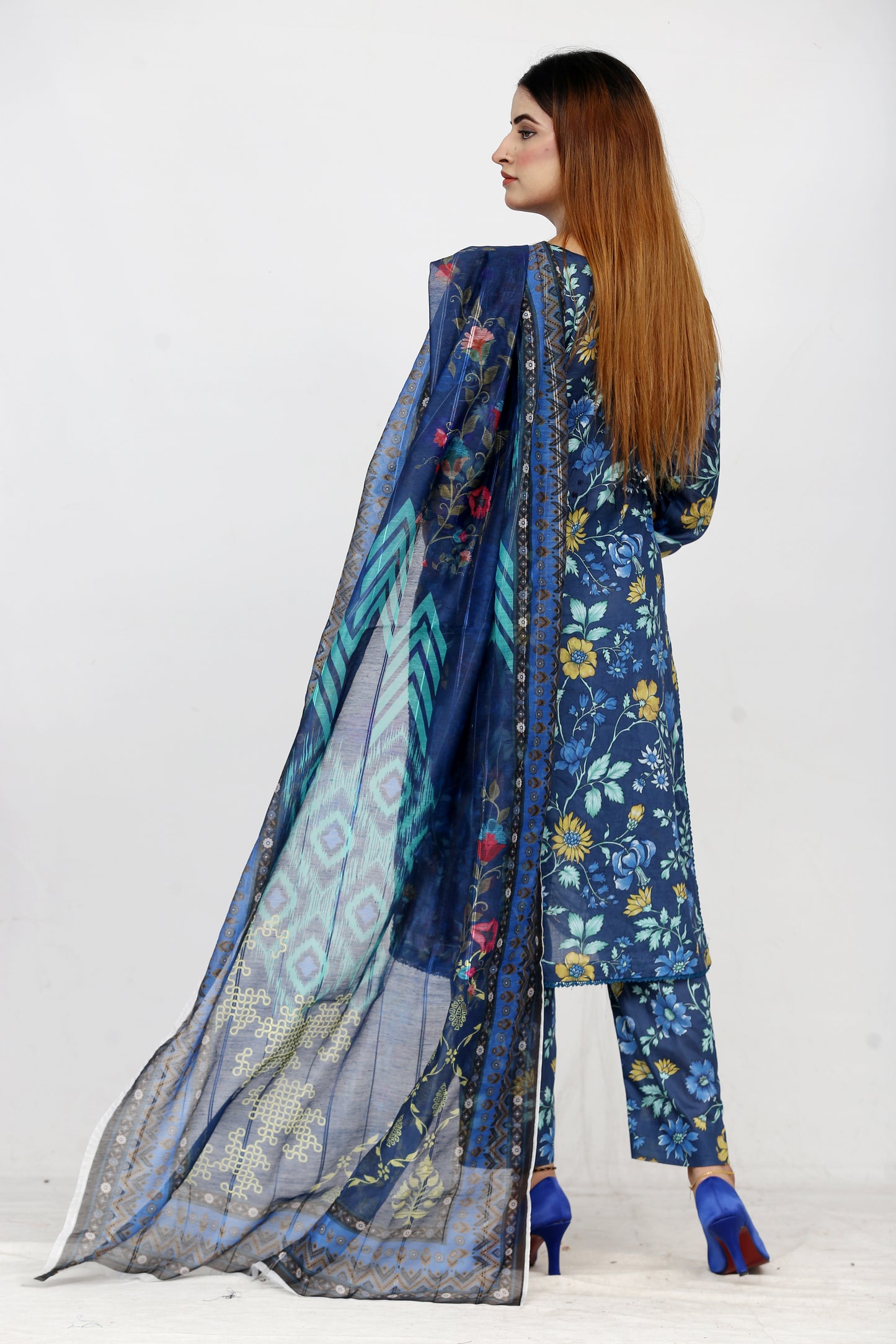 Baroque By Anaya Noor Embroidered 3PC