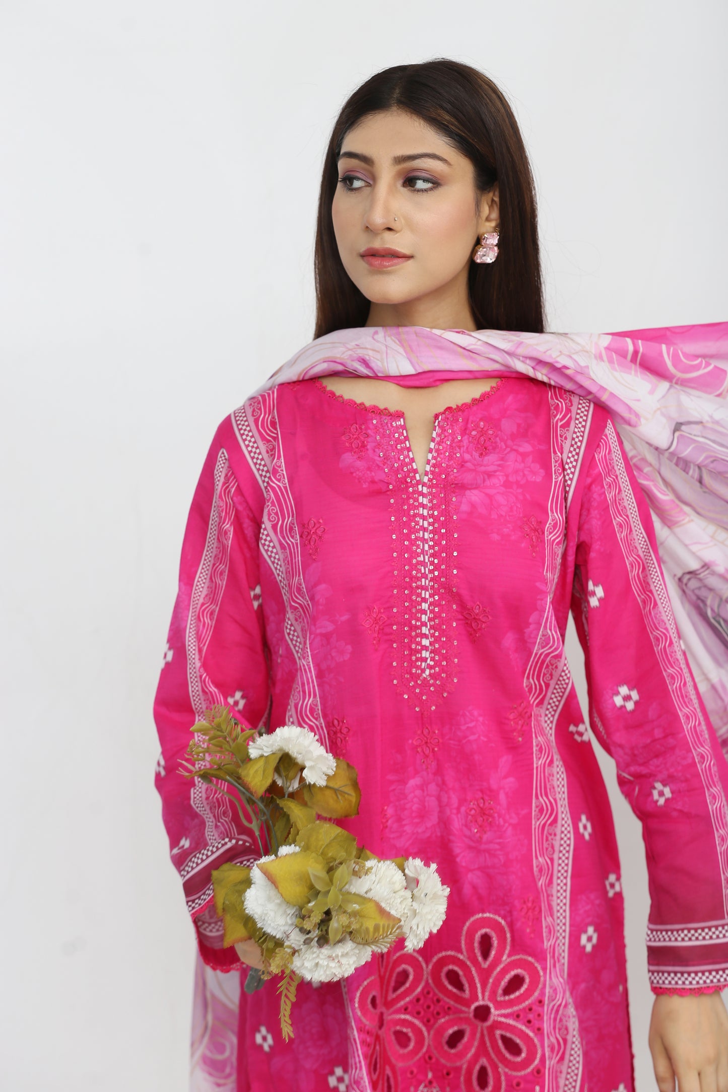 Ronaq By Anaya Noor Embroidered 3PC