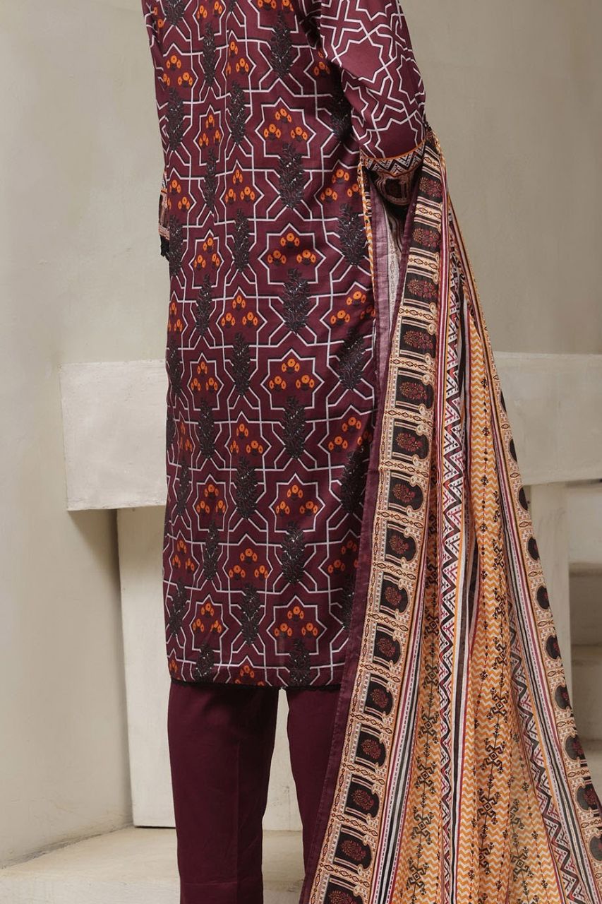 Aanchal Digital Printed Lawn 3PC