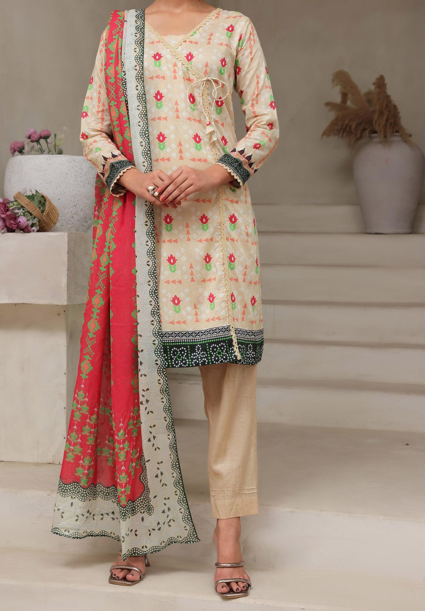 Aanchal Digital Printed Lawn 3PC
