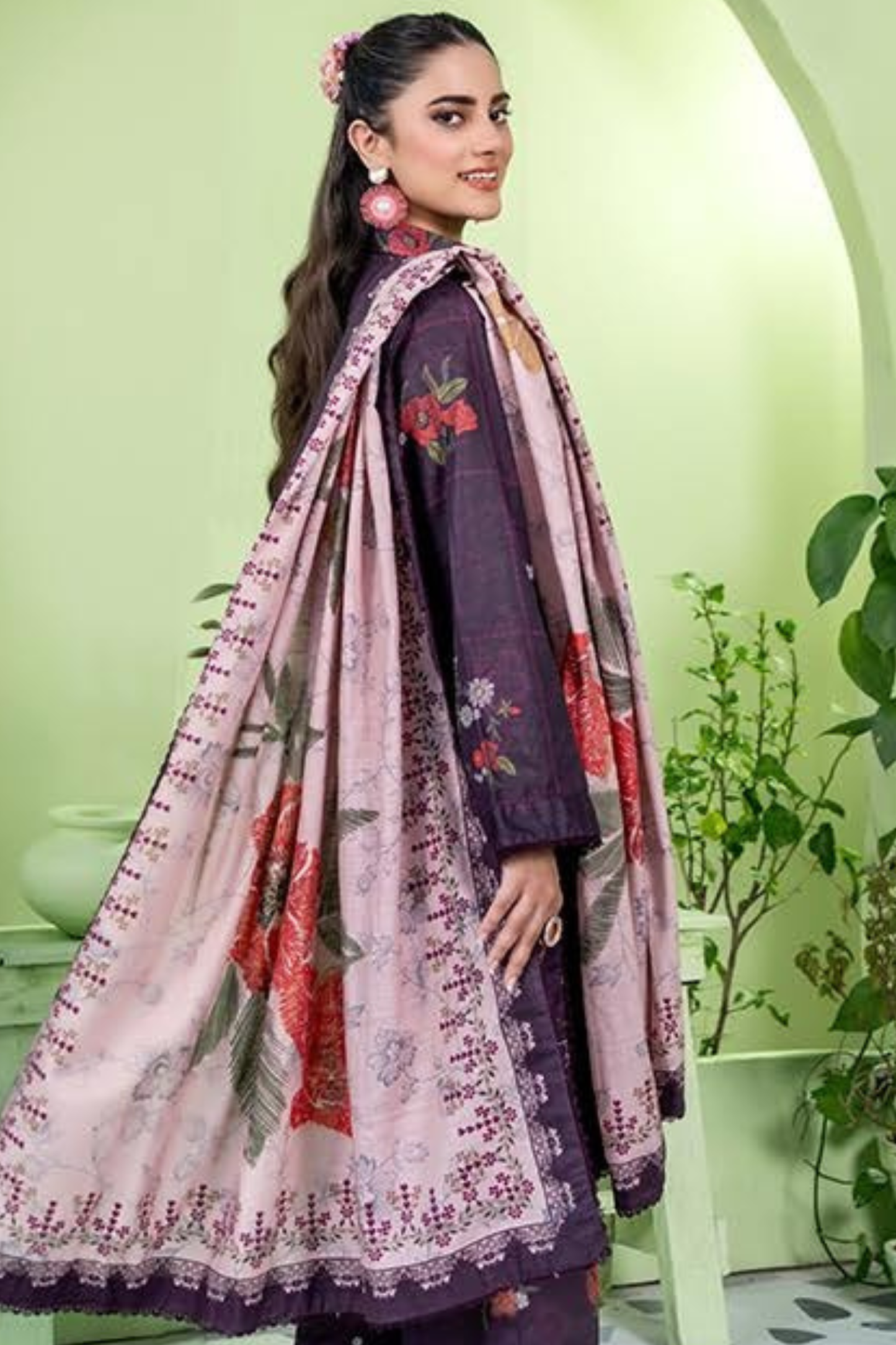 Zesh Coco AirJet Printed Khaddar 3PC